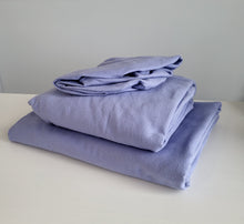 Load image into Gallery viewer, Lavender Cotton Flannel Sheet Set (Pick Your Sizes) *Wide Flat and Wide Fitted Available*