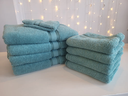 Teal Terry Towels