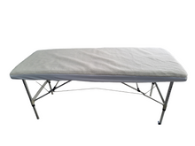Load image into Gallery viewer, Sherpa Fleece Set (Fitted Table Cover and Face Cradle Cover)