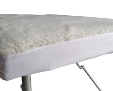 Load image into Gallery viewer, Fitted Sherpa Fleece Table Cover