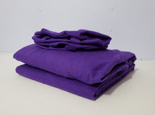 Load image into Gallery viewer, Standard Size Colored Cotton Flannel Sheet Set (Pick your Color and Cradle Style)