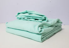 Load image into Gallery viewer, Standard Size Colored Cotton Flannel Sheet Set (Pick your Color and Cradle Style)