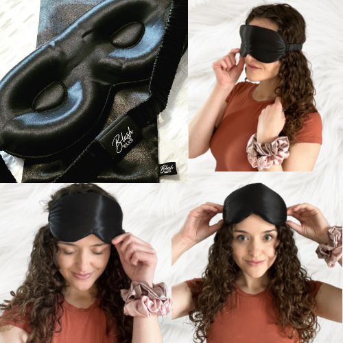 Sweet Dreams Pure Silk Contour Sleep Mask