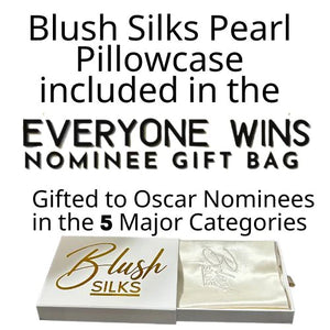 Blush Silks Pure Mulberry Silk Pillowcase - PEARL