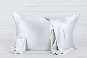 Blush Silks Pure Mulberry Silk Pillowcase - PEARL