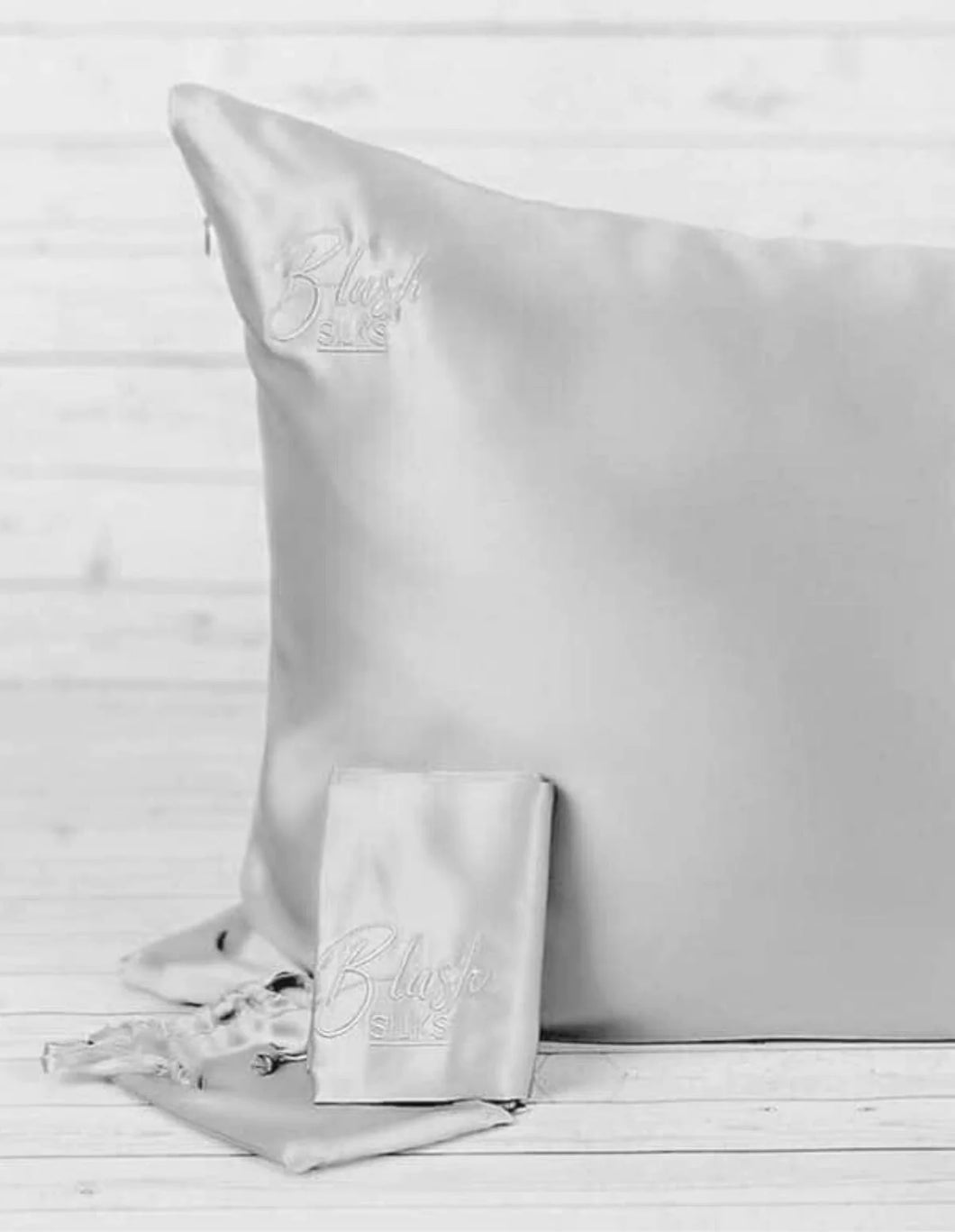 Blush Silks Pure Mulberry Silk Pillowcase - PEWTER