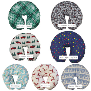 Patterned Regular Face Cradle Covers (with band) Cotton Flannel