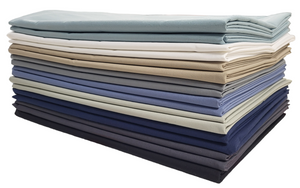 Poly Cotton Percale Weave Flat Sheet (Pick Color and Size) Mix and Match: 10 for $190