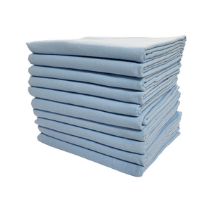 OFF SHADE 55" Wide Flat Sheet - Cotton Flannel - Sky Blue (view for details)