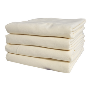 OFF SHADE 42" Wide Flat Sheet - Cotton Flannel - Ivory (view for details)