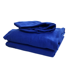 Load image into Gallery viewer, Standard Size Colored Cotton Flannel Sheet Set (Pick your Color and Cradle Style)
