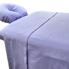 Load image into Gallery viewer, Lavender Cotton Flannel Sheet Set (Pick Your Sizes) *Wide Flat and Wide Fitted Available*