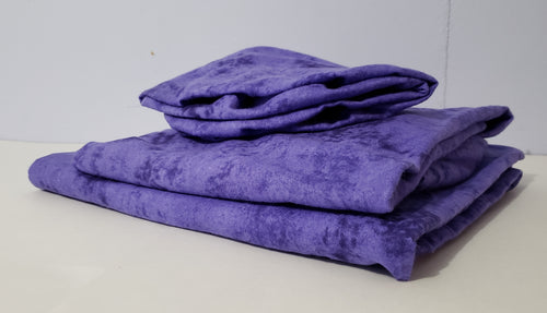 Purple Marble Cotton Flannel Sheet Set (Pick Your Sizes) *Wide Flat and Wide Fitted Available*