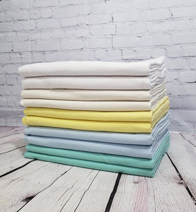 Light Weight Cotton Flannel Extra Wide 60" x 92" Flat Sheet