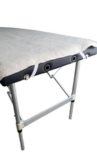 Load image into Gallery viewer, Sherpa Fleece Set ( Table Cover with elastic straps and Face Cradle Cover)