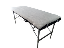 Load image into Gallery viewer, Sherpa Fleece Set ( Table Cover with elastic straps and Face Cradle Cover)