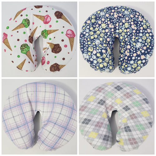 Patterned Seamless Face Cradle Covers (no band) Cotton Flannel