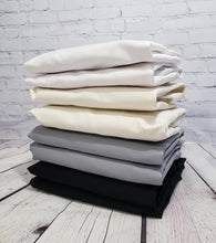 Load image into Gallery viewer, Poly Cotton-Twill Weave Fitted Sheet (Pick Color and Size) Mix and Match: 10 for $210